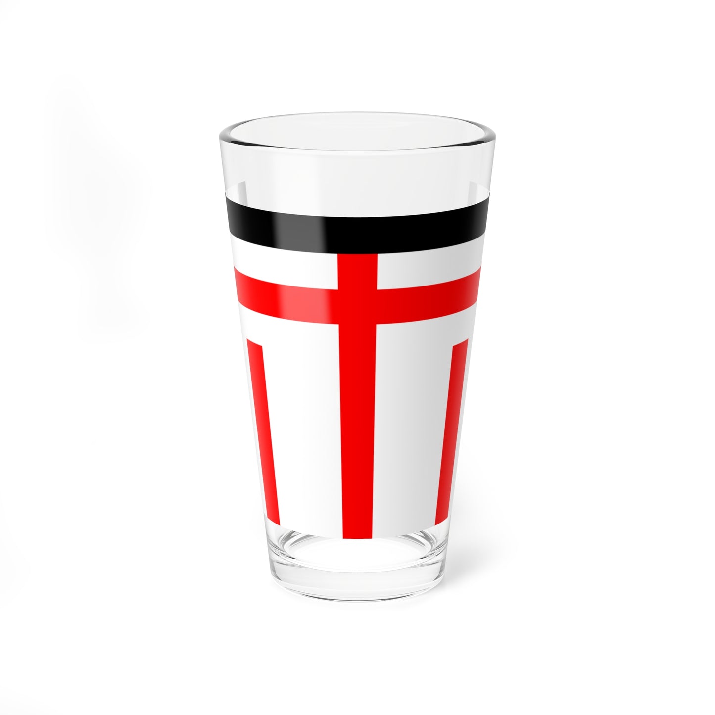 Flag of police of Japanese Taiwan 1897-1901 (Japan) Pint Glass 16oz