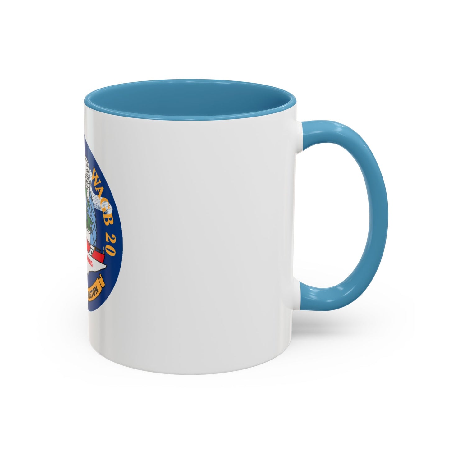 USCGC Healy WAGB 20 Seattle Wash (U.S. Coast Guard) Accent Coffee Mug