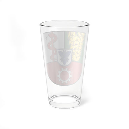 DEU Arnsdorf COA (Germany) (Coat of Arms) Pint Glass 16oz
