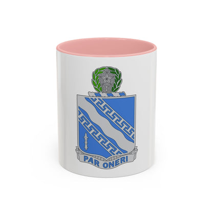 144th Infantry Regiment (U.S. Army) Accent Coffee Mug
