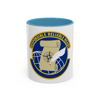 764 Enterprise Sourcing Squadron AFMC (U.S. Air Force) Accent Coffee Mug
