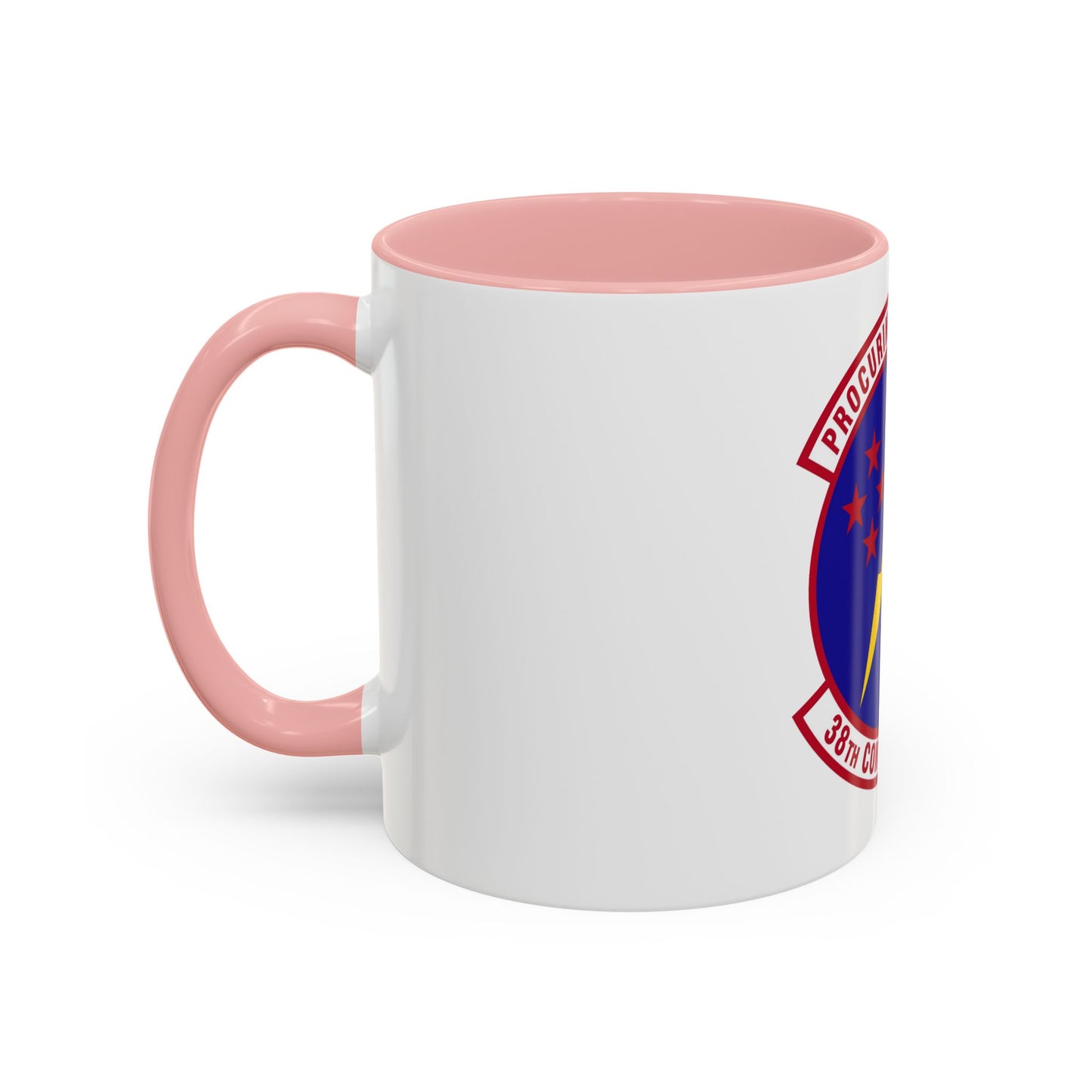 38th Contracting Squadron (U.S. Air Force) Accent Coffee Mug