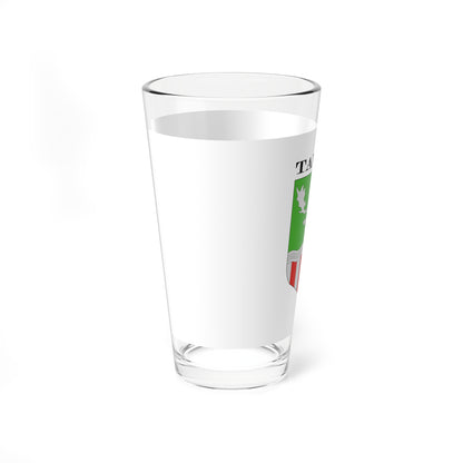 Flag of Tamasi (Hungary) Pint Glass 16oz