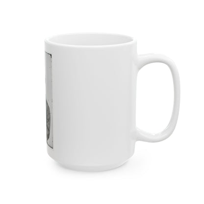 Portrait Of Brig. Gen. John D. Imboden, Officer Of The Confederate Army (U.S. Civil War) White Coffee Mug