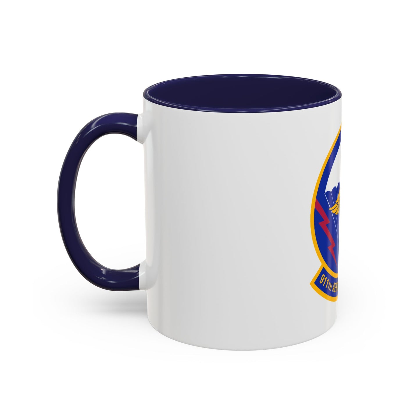 911 Aeromedical Staging Squadron AFRC (U.S. Air Force) Accent Coffee Mug