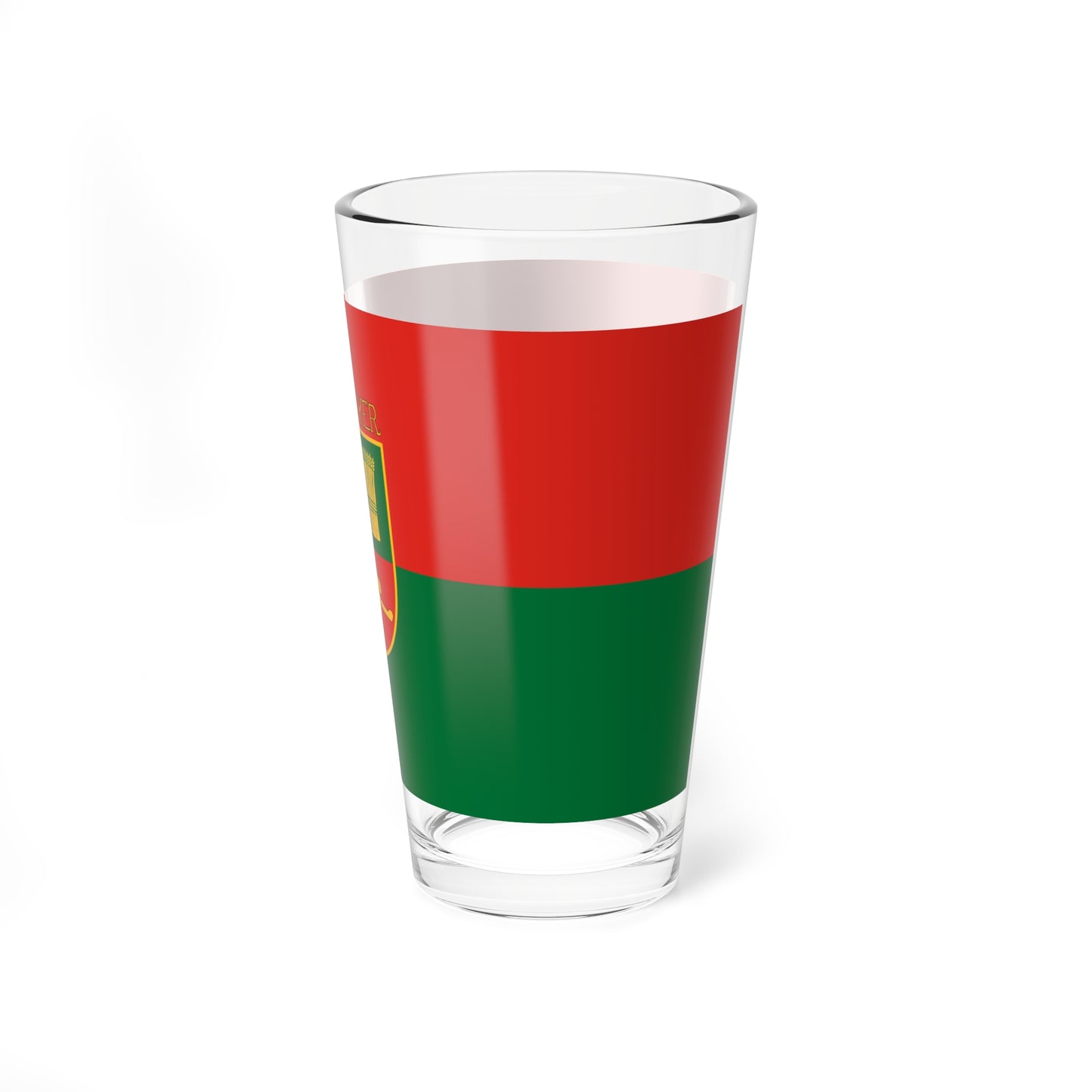 Flag of Hajmasker (Hungary) Pint Glass 16oz