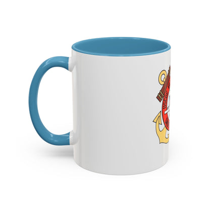 USCGC Valiant WMEC 621 (U.S. Coast Guard) Accent Coffee Mug
