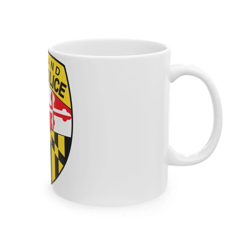 Maryland State Police - White Coffee Mug-Go Mug Yourself