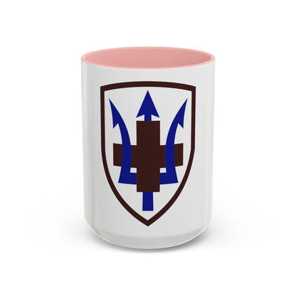 213 Medical Brigade (U.S. Army) Accent Coffee Mug