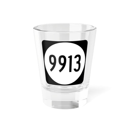 PR tertiary 9913 (Puerto Rico) (Road Sign) Shot Glass 1.5oz