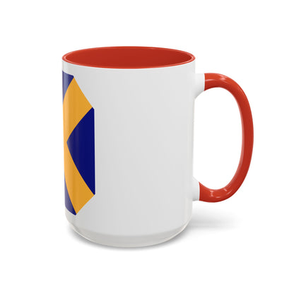 14 Infantry Division (U.S. Army) Accent Coffee Mug
