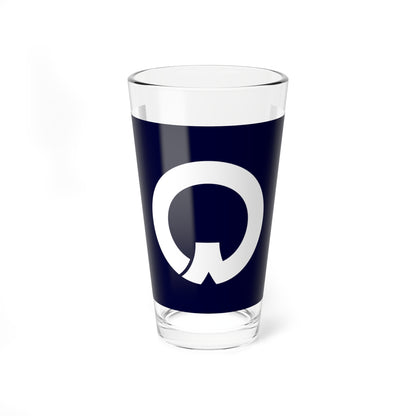 Flag of Aoya Tottori 1961-2004 (Japan) Pint Glass 16oz