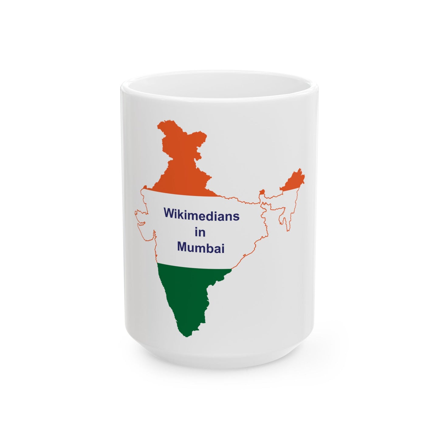 Wikimedians in Mumbai (India) White Coffee Mug