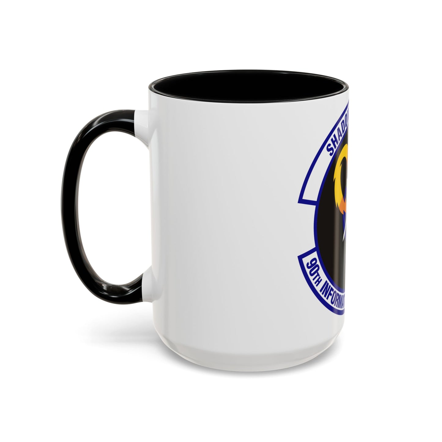 90th Information Operations Squadron (U.S. Air Force) Accent Coffee Mug