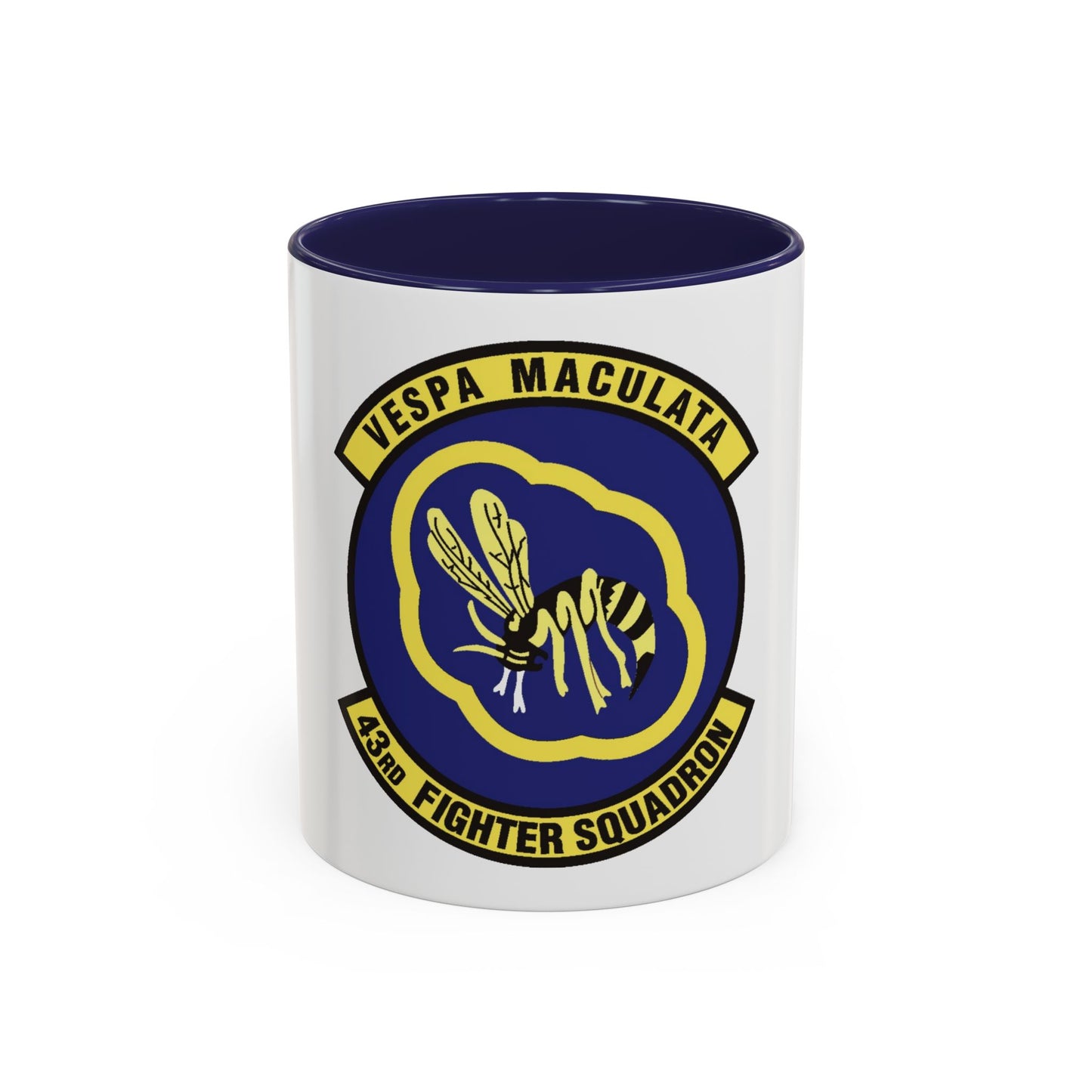 43d Fighter Squadron (U.S. Air Force) Accent Coffee Mug