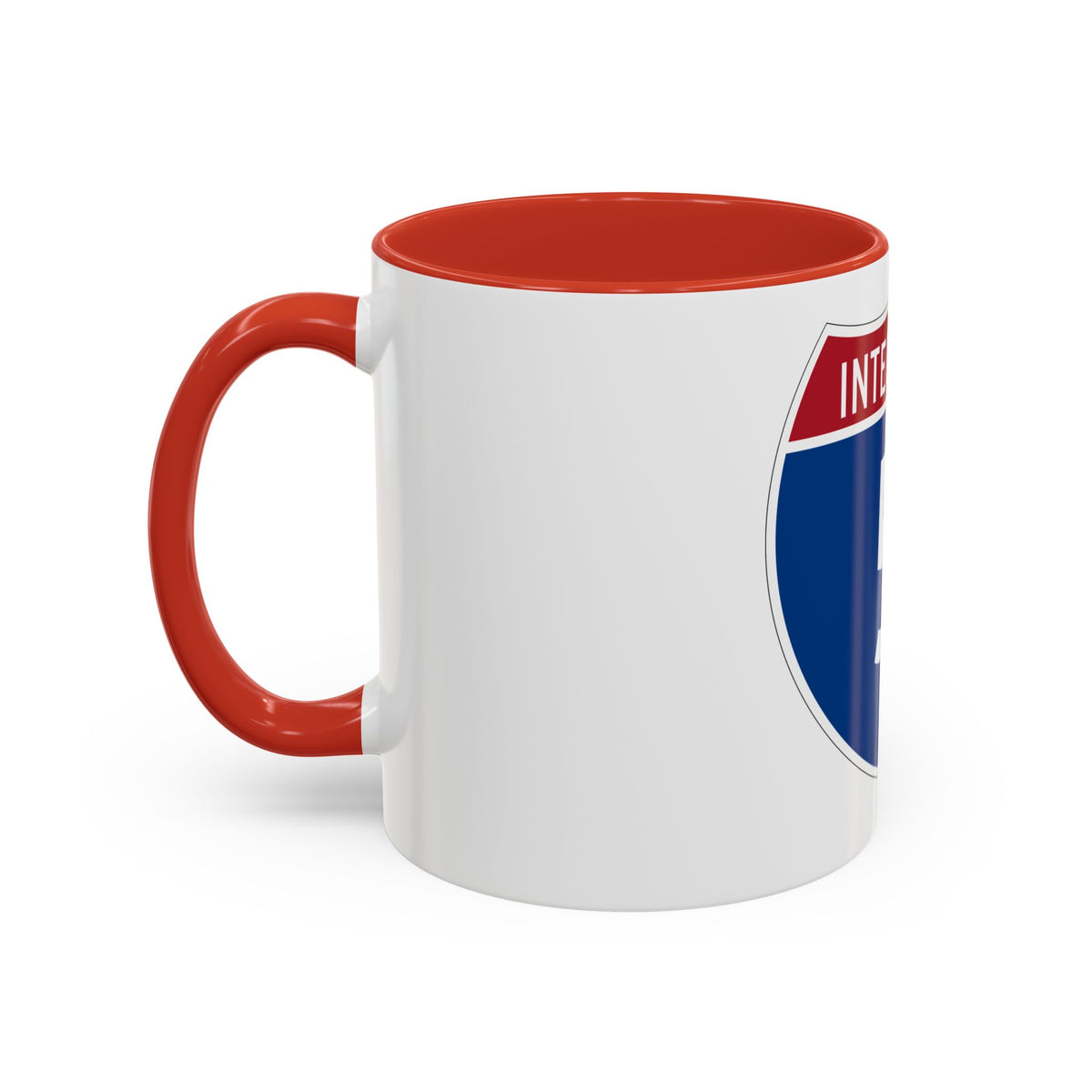 Interstate 5 (U.S. Highways) Accent Coffee Mug