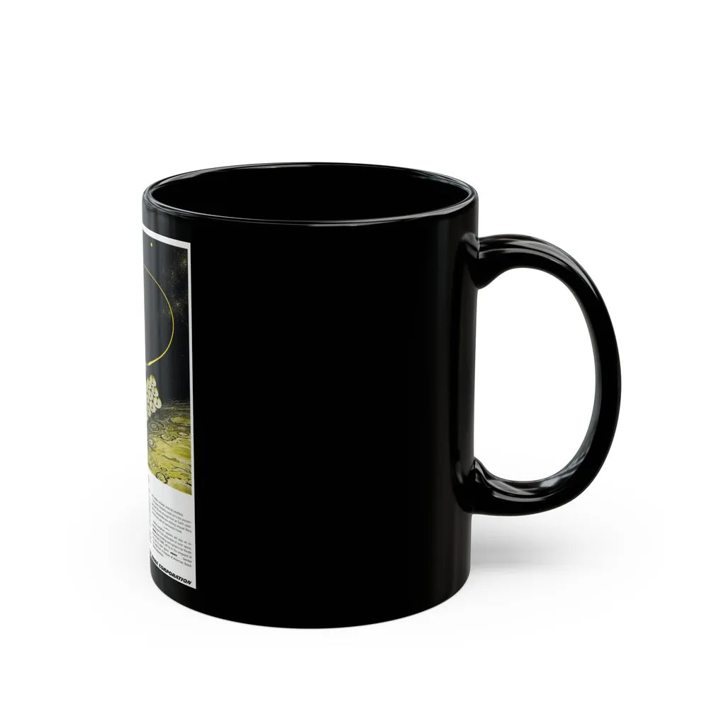 Cosmic Butterfly, 1959 - Black Coffee Mug-Go Mug Yourself