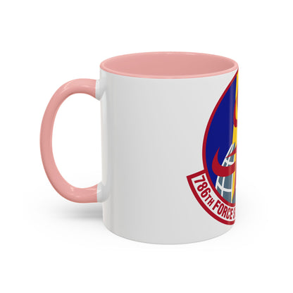 786th Force Support Squadron (U.S. Air Force) Accent Coffee Mug