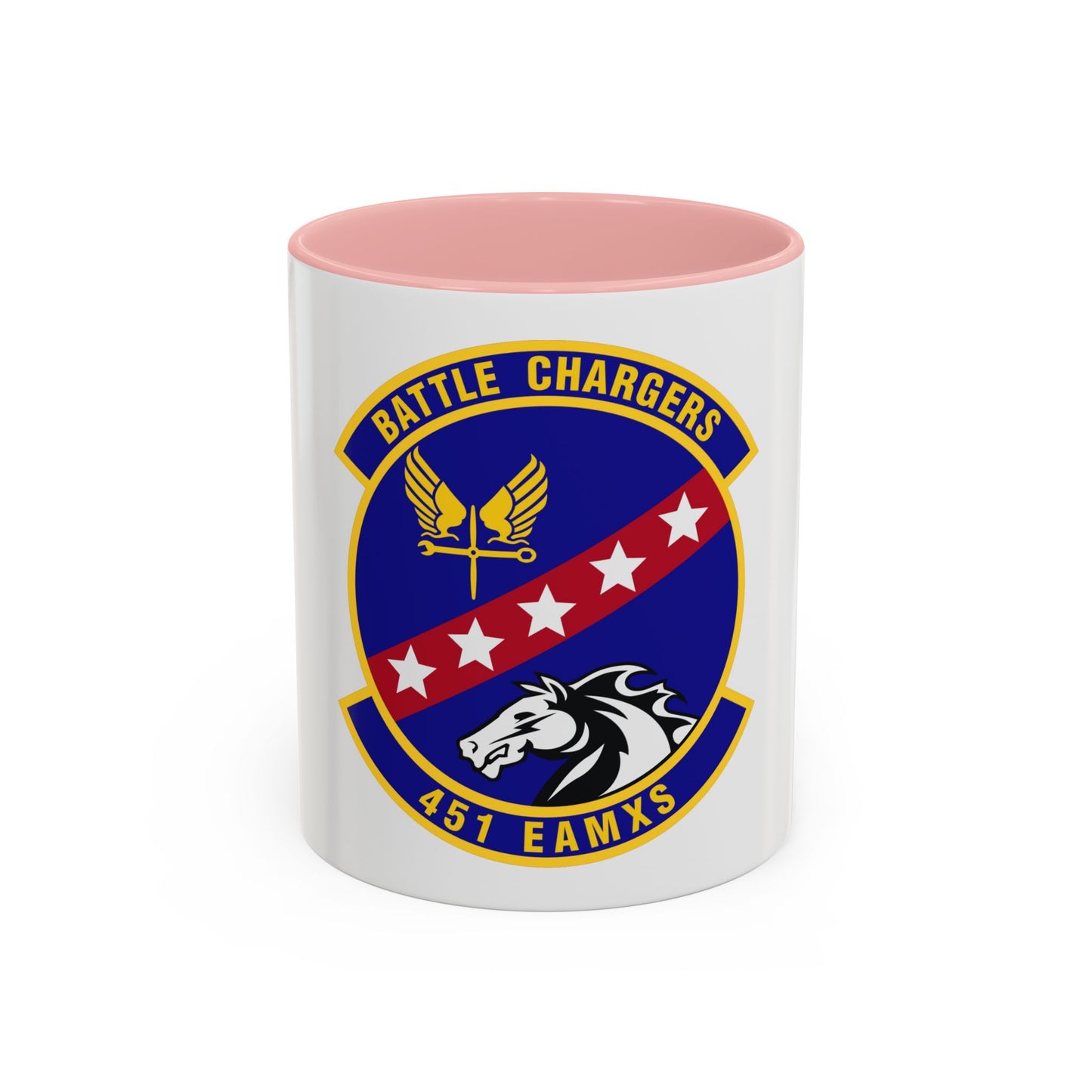 451st Expeditionary Aircraft Maintenance Squadron (U.S. Air Force) Accent Coffee Mug