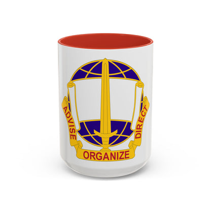 308 Civil Affairs Brigade 2 (U.S. Army) Accent Coffee Mug