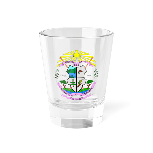 Escudo de Teupasenti (Honduras) (Coat of Arms) Shot Glass 1.5oz