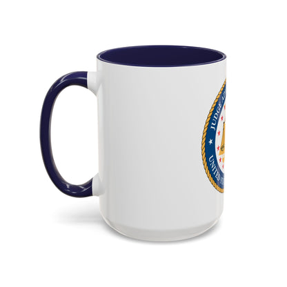 USCG Judge Advocate General (U.S. Coast Guard) Accent Coffee Mug