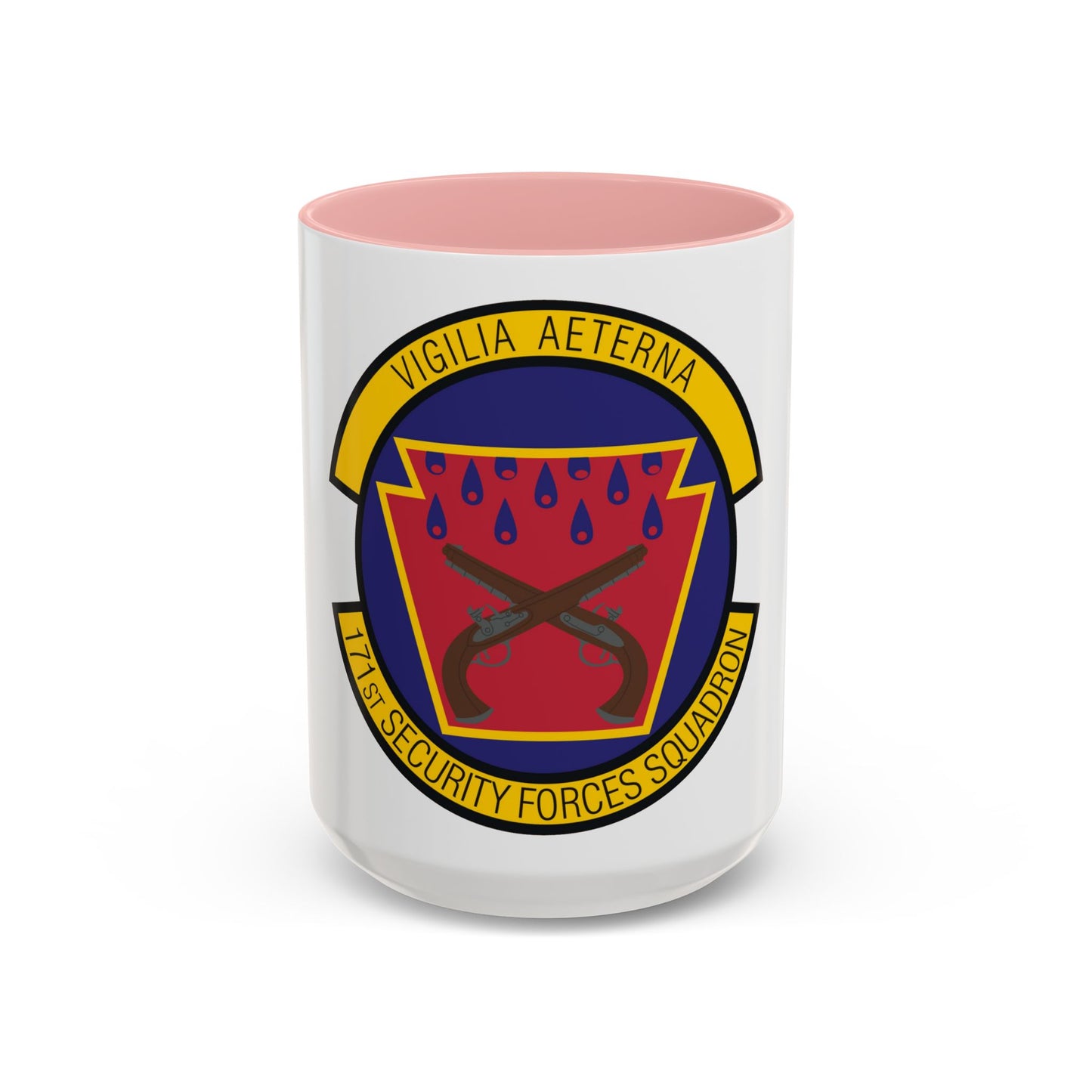 171st Security Forces Squadron (U.S. Air Force) Accent Coffee Mug