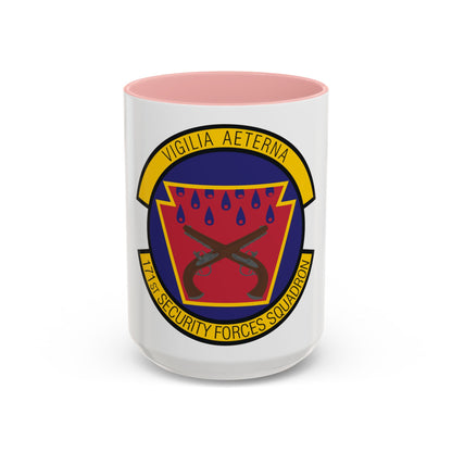 171st Security Forces Squadron (U.S. Air Force) Accent Coffee Mug