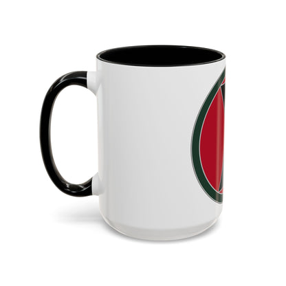 7 Infantry Division (U.S. Army) Accent Coffee Mug