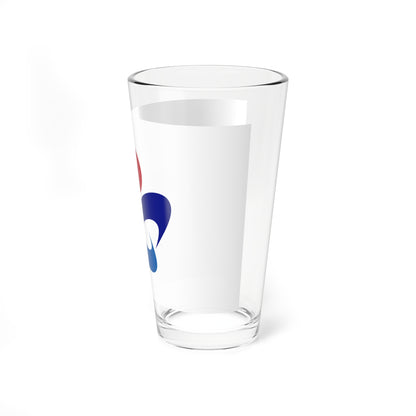 Flag of Fukaya Saitama (Japan) Pint Glass 16oz