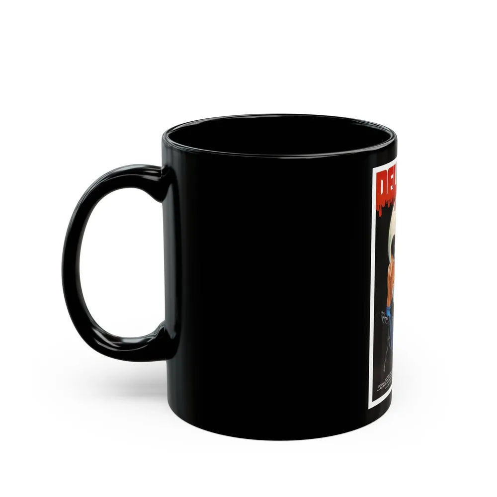 DELUSION (THE HOUSE WHERE DEATH LIVES) 1980 Movie Poster - Black Coffee Mug-Go Mug Yourself