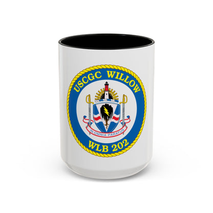 USCGC Willow WLB 202 (U.S. Coast Guard) Accent Coffee Mug