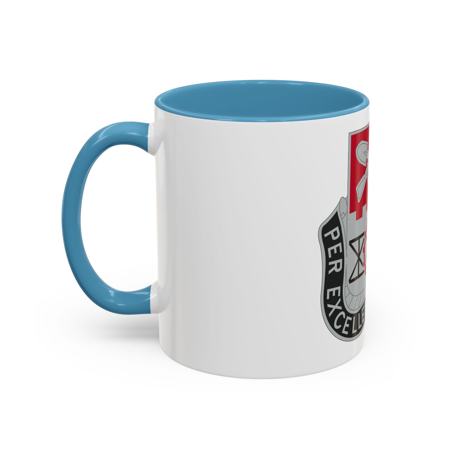 206 Engineer Battalion (U.S. Army) Accent Coffee Mug