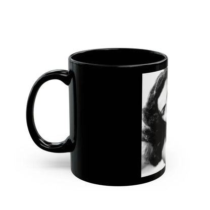 Jane Russell #224 (Vintage Female Icon) Black Coffee Mug-Go Mug Yourself