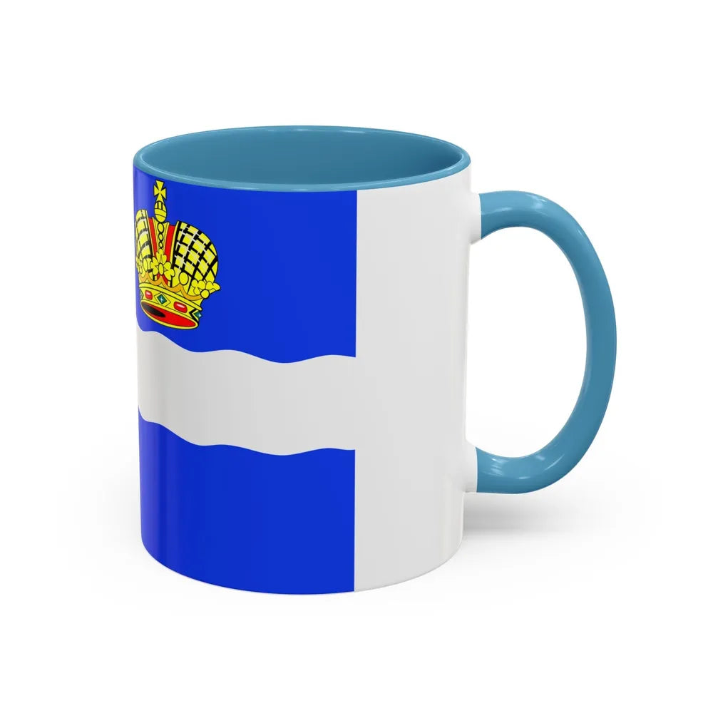 Flag of Kaluga Russia - Accent Coffee Mug-Go Mug Yourself