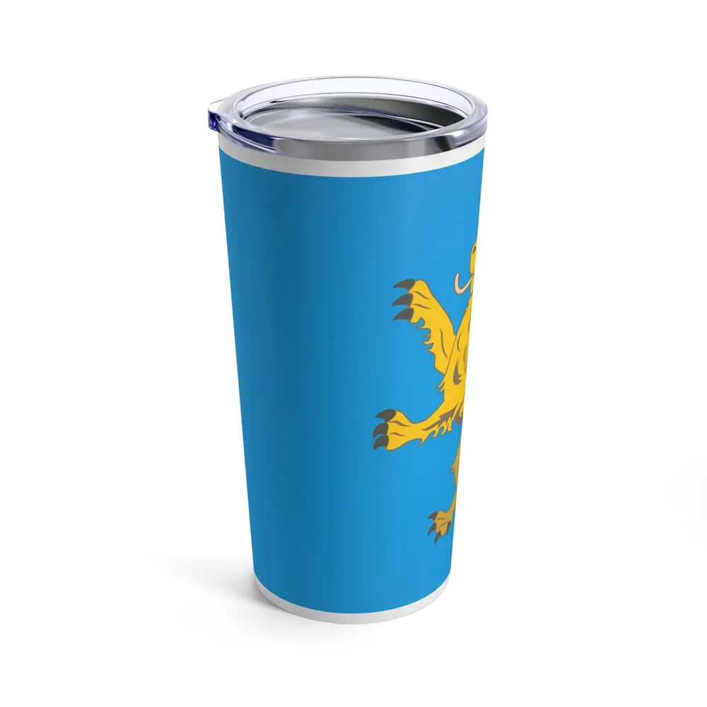 Flag of Lviv Oblast Ukraine - Tumbler 20oz-Go Mug Yourself