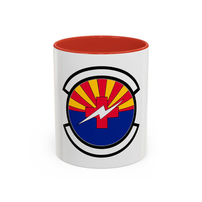 355 Healthcare Operations Squadron ACC (U.S. Air Force) Accent Coffee Mug