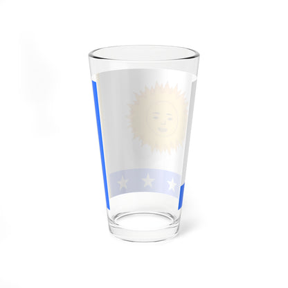 Bandera de Gual y Espana (Venezuela) Pint Glass 16oz
