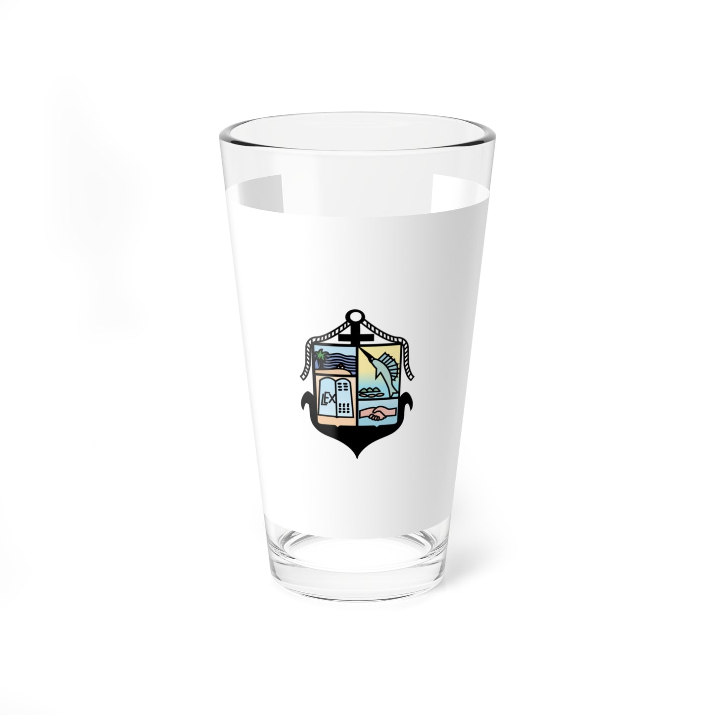 Flag of Puerto Vallarta Mexico (Mexico) Pint Glass 16oz