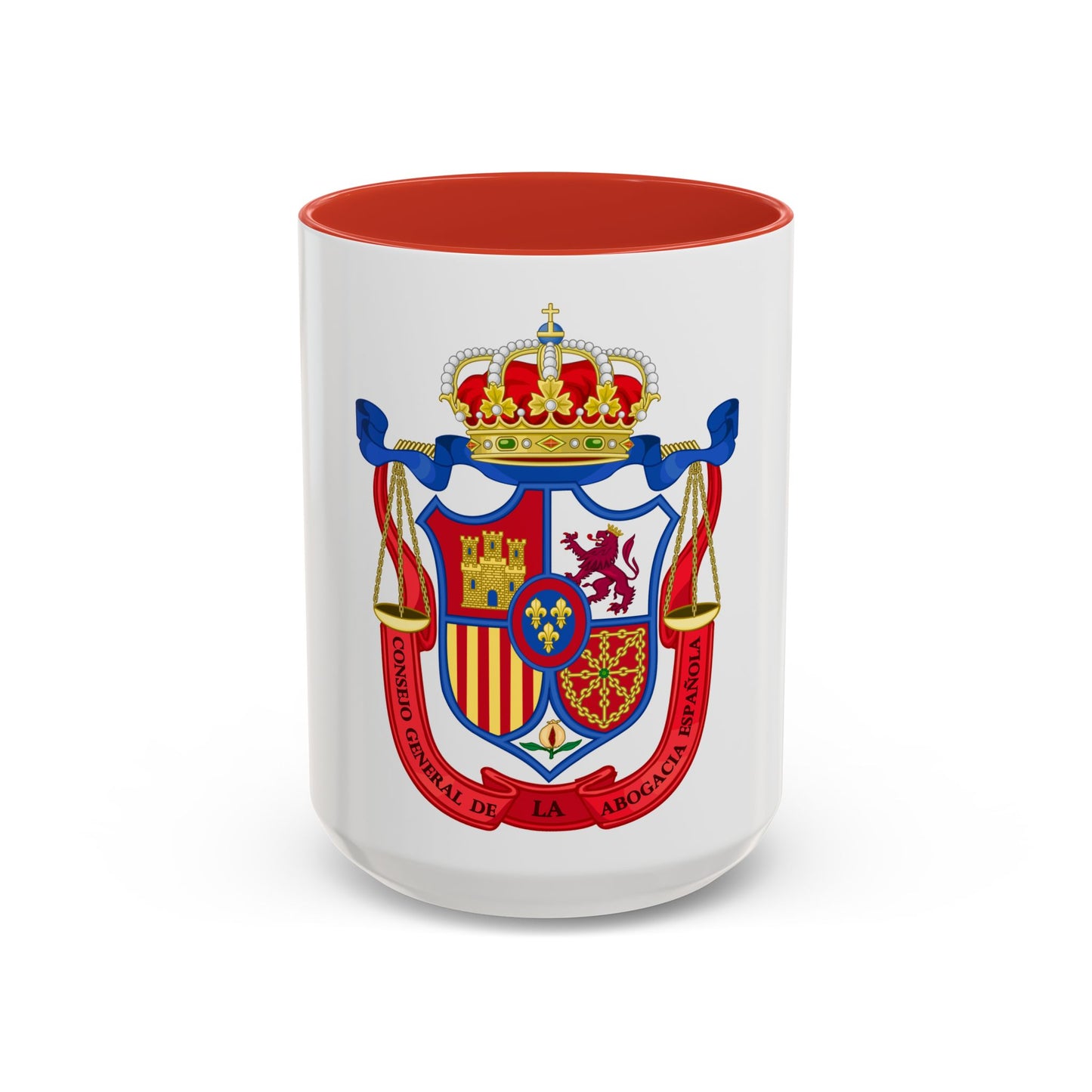 Coat of Arms of the General Council of Spanish Lawyers - Accent Coffee Mug