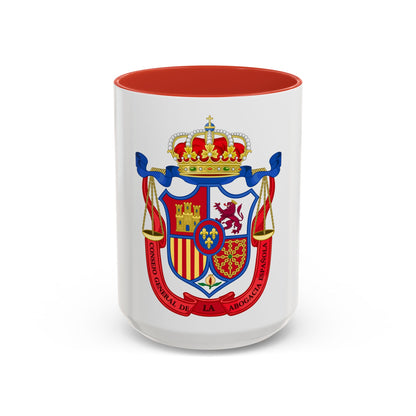 Coat of Arms of the General Council of Spanish Lawyers - Accent Coffee Mug