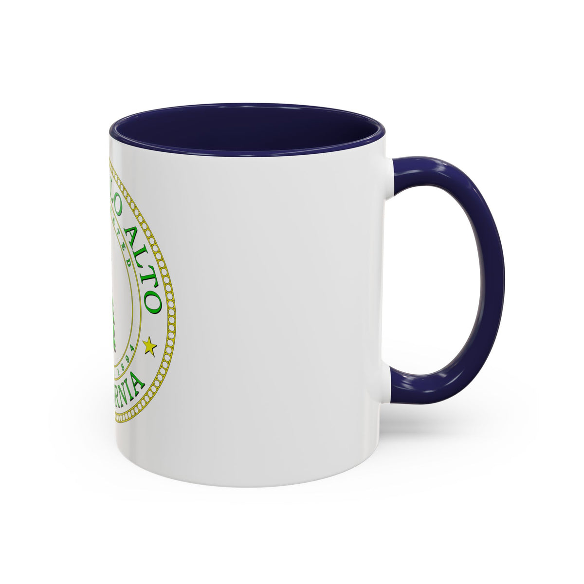 Seal of Palo Alto California - Accent Coffee Mug