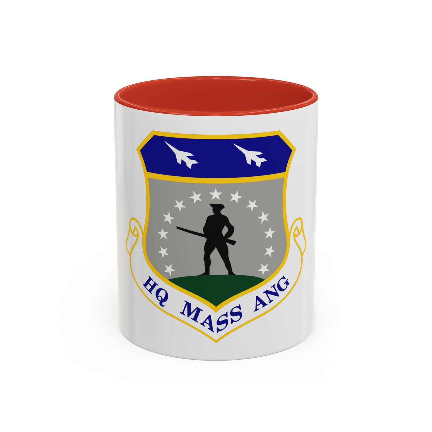 Headquarters Massachusetts Air National Guard (U.S. Air Force) Accent Coffee Mug