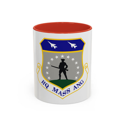 Headquarters Massachusetts Air National Guard (U.S. Air Force) Accent Coffee Mug
