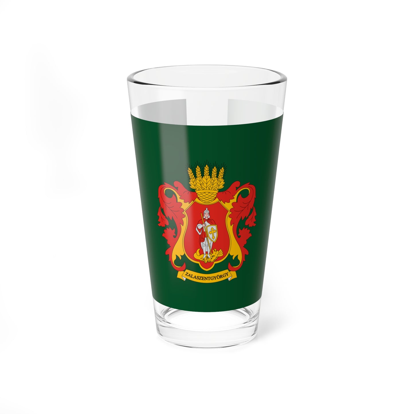 Flag of Zalaszentgyorgy (Hungary) Pint Glass 16oz