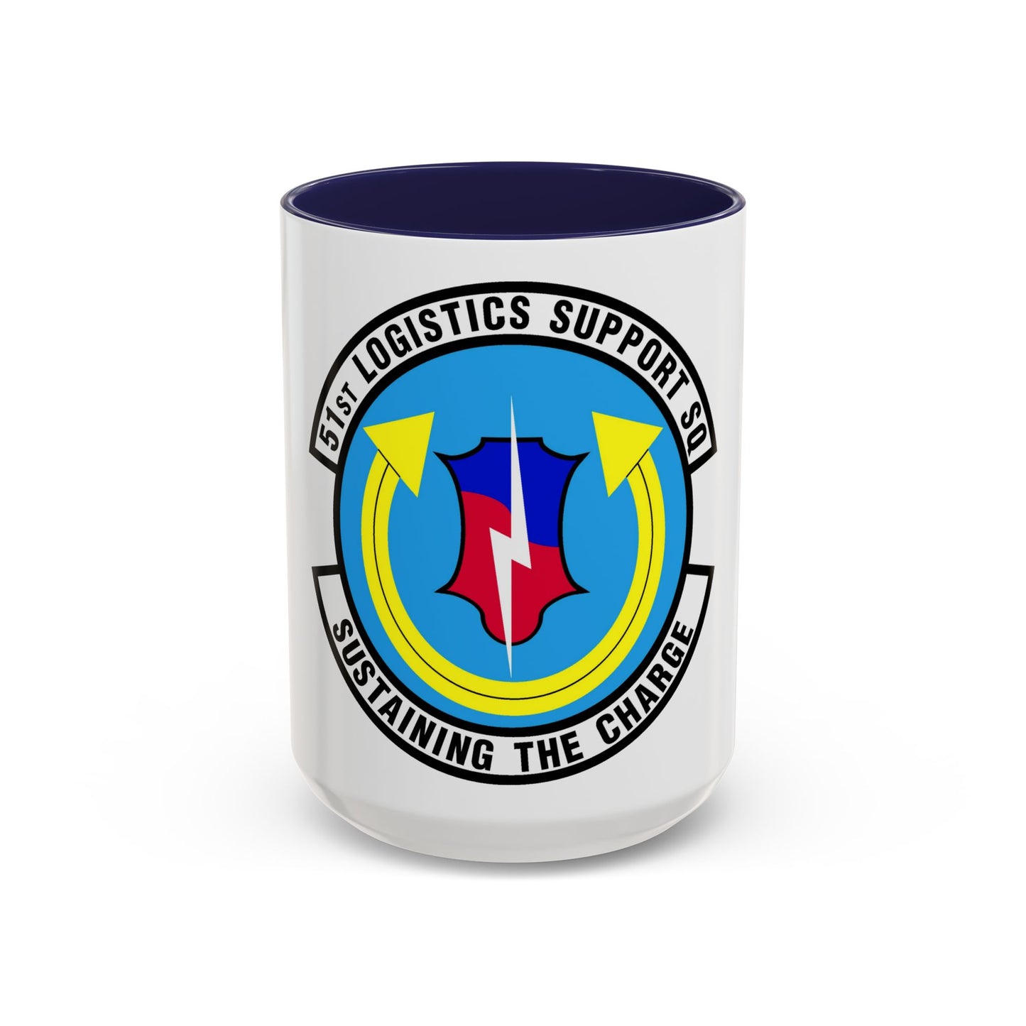 51st Logistics Support Squadron (U.S. Air Force) Accent Coffee Mug
