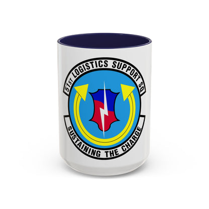 51st Logistics Support Squadron (U.S. Air Force) Accent Coffee Mug