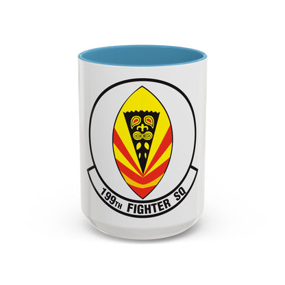 199 Fighter Squadron (U.S. Air Force) Accent Coffee Mug
