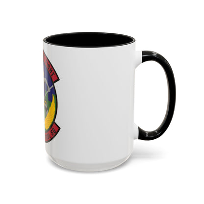 123d Air Control Squadron (U.S. Air Force) Accent Coffee Mug