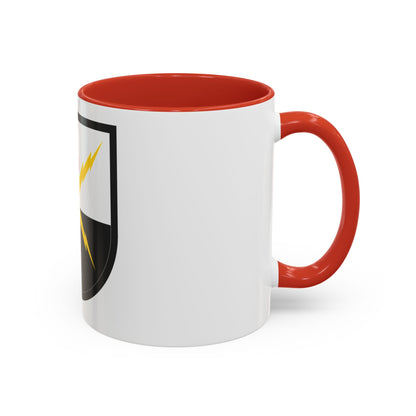 United States Cyber School (U.S. Army) Accent Coffee Mug